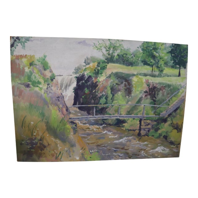 Ralph Pallen Coleman Impressionist Landscape For Sale