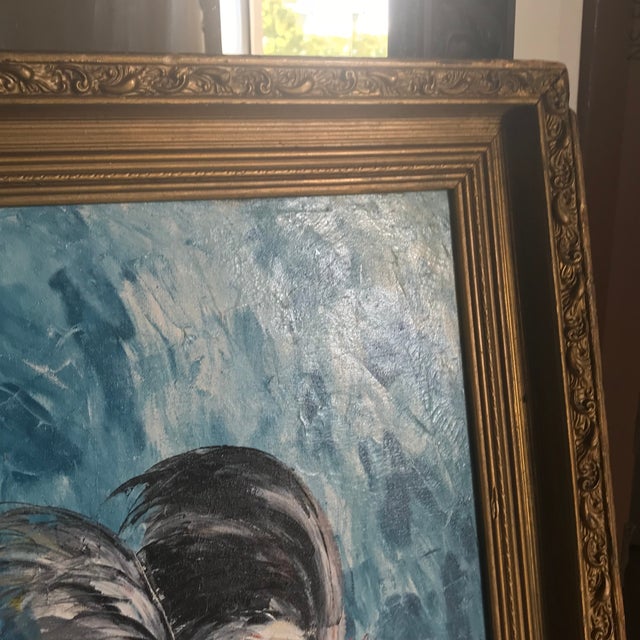 1980s Vintage Jean Michel Painting Chairish