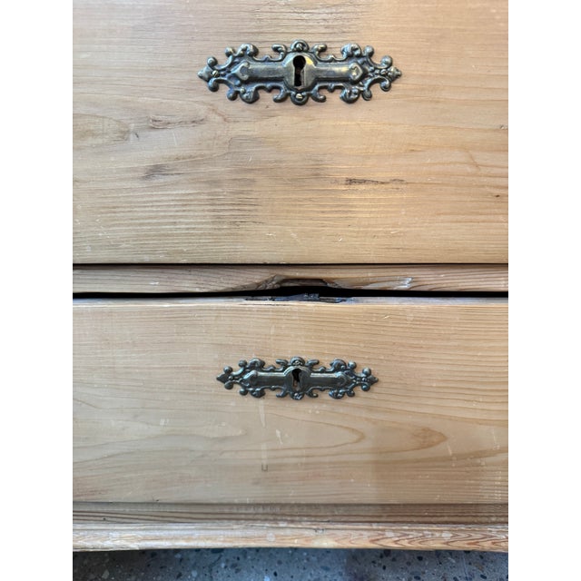 Drop Front Pine Desk For Sale - Image 12 of 17