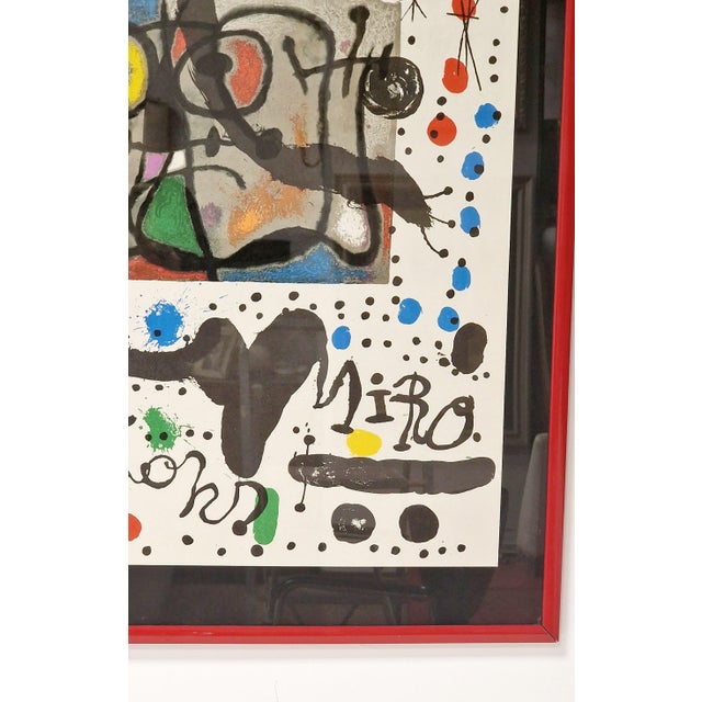 1960s Joan Miró, Galerie Maeght Exhibition Poster, 1960s, Silkscreen Print For Sale - Image 5 of 11