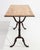 French Cast Iron Bistro Table with Oak Top, Antique, France, 20th Century For Sale - Image 3 of 11