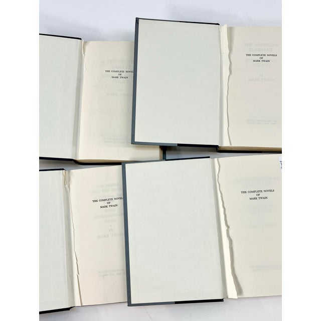 1960s Vintage Classic Mark Twain Books- Set of 4 For Sale - Image 5 of 10