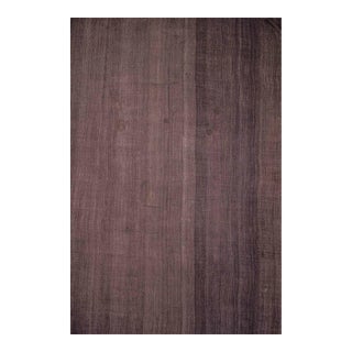 Giant Vintage Brown Turkish Tente Kilim Rug - 15`1" X 24`1" For Sale