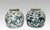 Late 19th Century 19th Century Qing Chinese Blue and White Antique Storage/Ginger Jars With Foo Lions - A Pair For Sale - Image 5 of 14