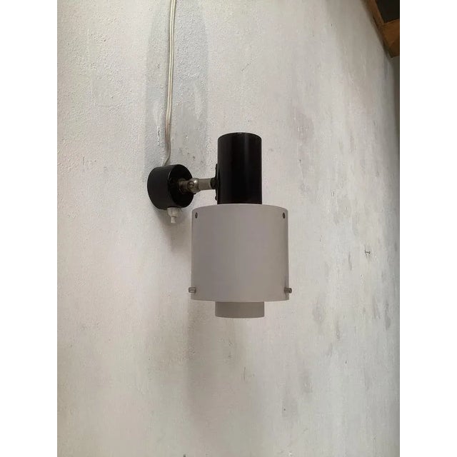 Small Spot Light Sconce attributed to Philips, 1950s For Sale - Image 9 of 9