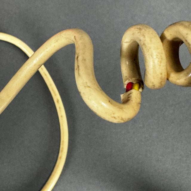 Vintage 60s Ericofon Cobra North Electric Co. Red Telephone Rotary Desk Phone For Sale - Image 12 of 12