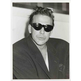 David Bailey, Black and White Portrait of Mickey Rourke, 1980s, Photography For Sale