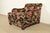 Wood Smith Brothers of Berne Contemporary Lounge Chair and Ottoman in Paisley Upholstery For Sale - Image 7 of 16