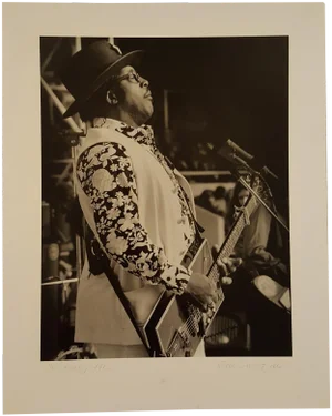 Bo Diddley Photography by Barrie Wentzell
