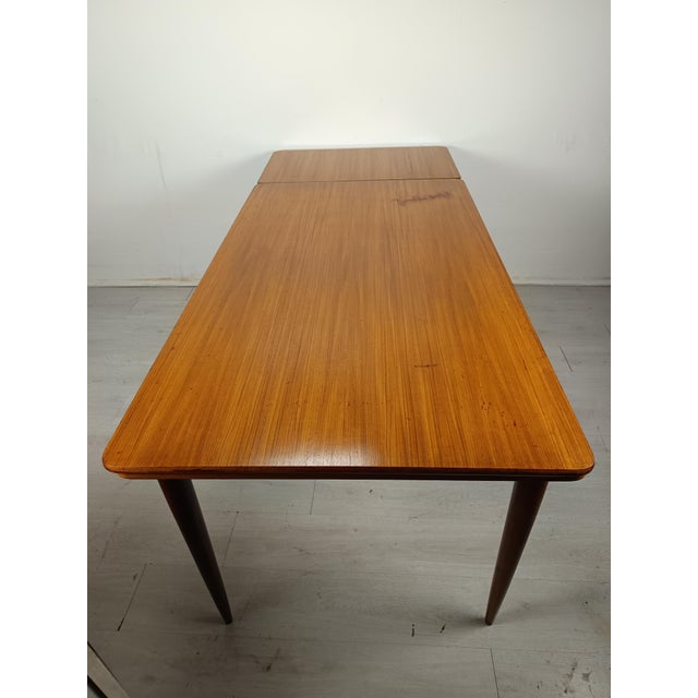 Vintage Extendable Teak Table, 1960s For Sale - Image 13 of 18