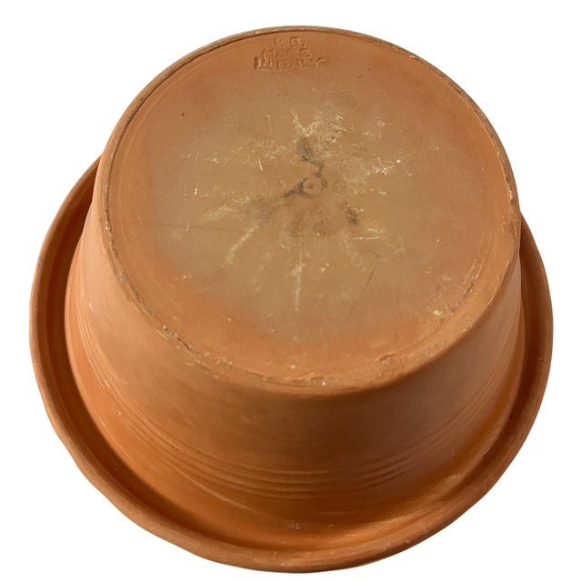 Italian Puglian Terracotta Passata Bowl “Schizzato” Splatterware Bowl in the Style of Cabana For Sale In Jacksonville, FL - Image 6 of 8