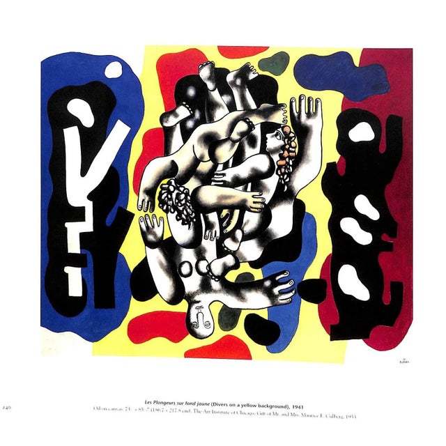 Traditional "Fernand Leger" Book 1998 Lanchner, Carolyn For Sale - Image 3 of 12
