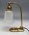 Art Nouveau Night Lamp in Glass and Metal, Germany, 1900s For Sale - Image 9 of 9