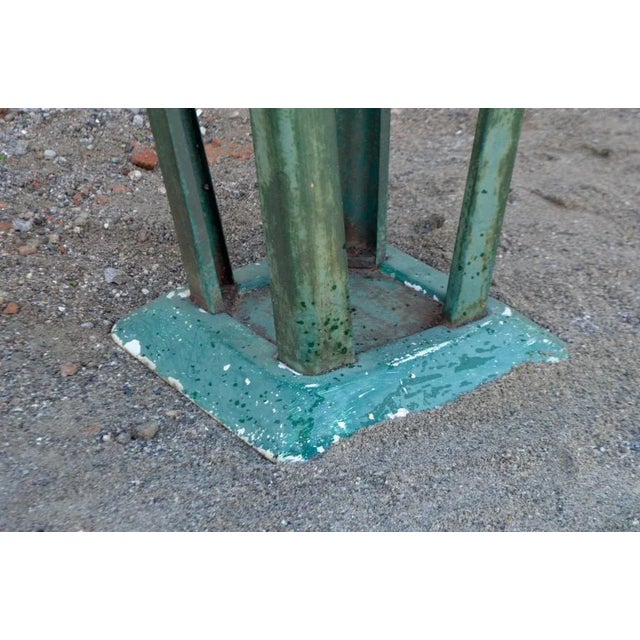 1950s Industrial Garden Table, 1950s For Sale - Image 5 of 9