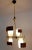 Mid-Century Modern Italian Teak and Glass Chandelier, 1960s For Sale - Image 11 of 18