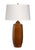 Toffee Table Lamp, Cider Brown Ceramic For Sale In Los Angeles - Image 6 of 6