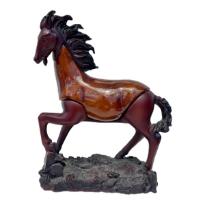 Vintage Stallion Horse Figurine Light