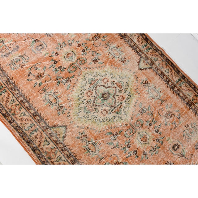 Turkish Home Living Ethic Vintage Rug For Sale - Image 3 of 11