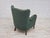 Vintage Danish Lounge Chair in Green Furniture Velour and Beech Wood, 1960s For Sale - Image 9 of 18