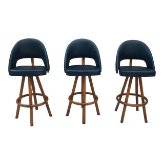 Vintage Eero Saarinen Barstools, Set of 3 For Sale