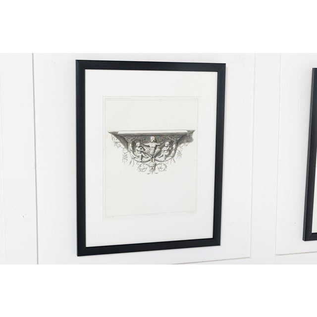 French Artist, Cathedral d'Auch, 1800s, Etchings, Set of 6 For Sale - Image 7 of 7