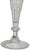 Glass William Yeoward Fern Hand-Cut Crystal Champagne Flute – As New For Sale - Image 7 of 12
