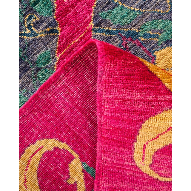 Arts & Crafts Collection Hand-Knotted Wool Area Rug - 9' 1" X 12' 0" For Sale In New York - Image 6 of 10
