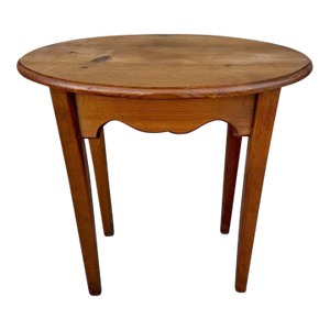 Vintage Colonial Style Solid Pine Side Table