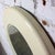 Late 20th Century Modern Wall Mirror W/Round Off White Plastic Frame For Sale - Image 13 of 18