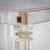 Plastic Square Acrylic Glass Coffee Tables from Fabianart, Rome, Italy, Late 20th Century, Set of 2 For Sale - Image 7 of 8