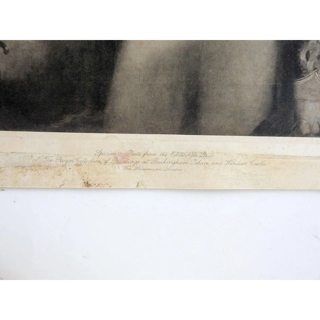 Antique Portrait of George Prince of Wales Photogravure For Sale - Image 4 of 5