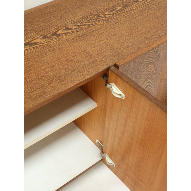 Vintage Wenge Wall-Mounted Sideboard by Banz Bord, 1970s For Sale - Image 14 of 18