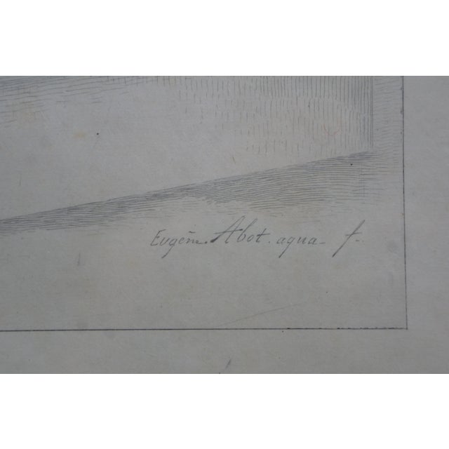 Early 20th Century Eugene Abot Paul Dubois La Charité Charity Breast Feeding Aquatint Etching 27" Reproduction For Sale - Image 4 of 10