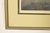 Green J. Hohenberger Original Artist Signed "In the Valley of Peace" Framed Lithograph For Sale - Image 8 of 13
