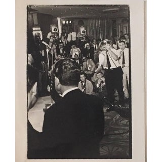 Fred McDarrah, Nixon Meets the Press, Republican Convention Vintage Silver Gelatin Photograph, 1968 For Sale
