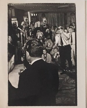 Fred McDarrah, Nixon Meets the Press, Republican Convention Vintage Silver Gelatin Photograph, 1968