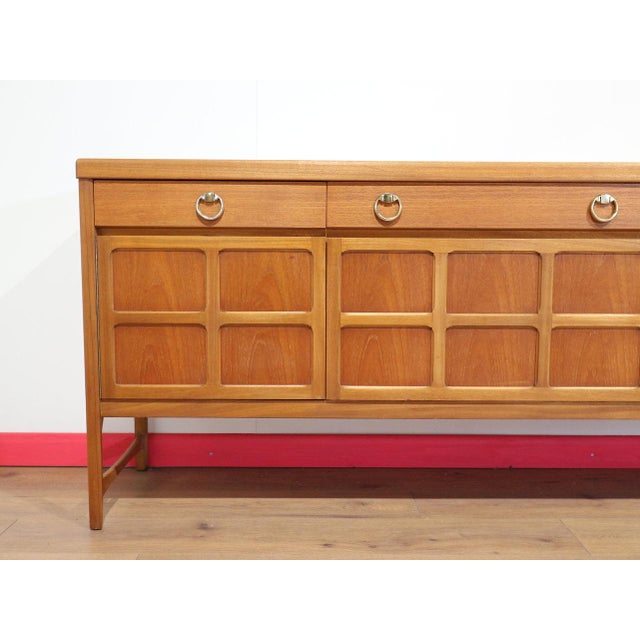 Mid Century Modern Vintage Teak Credenza Sideboard by Nathan Danish Style For Sale - Image 11 of 13