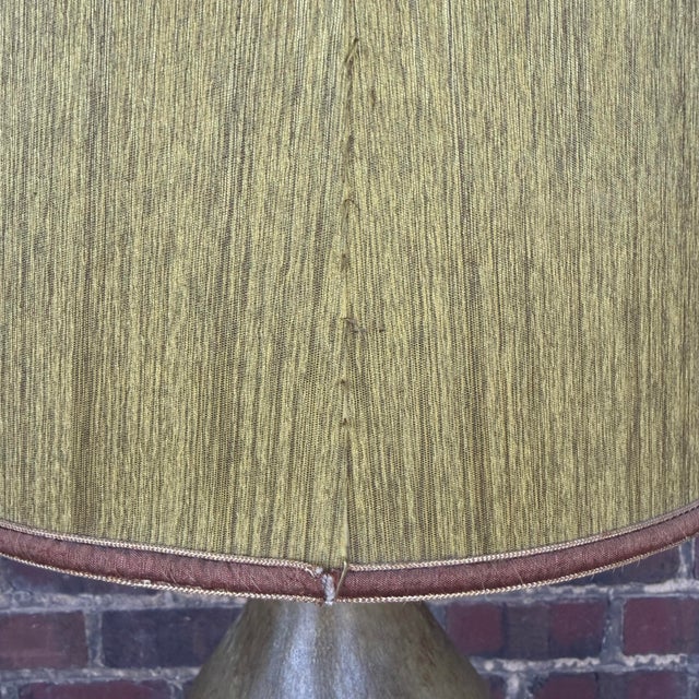 Ceramic Danish Style Mid-Century Modern Organic Ceramic Lamp. For Sale - Image 7 of 12