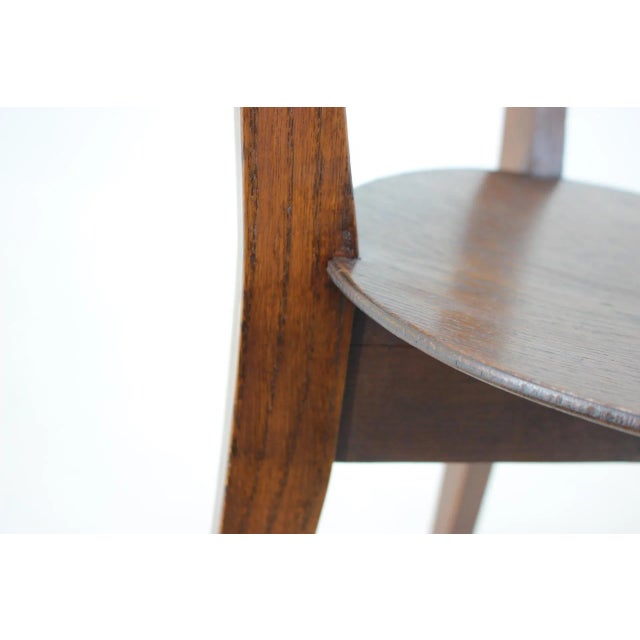 Brown Set of Side Chairs by J Halabala for UP Zavody, 1950s For Sale - Image 8 of 10