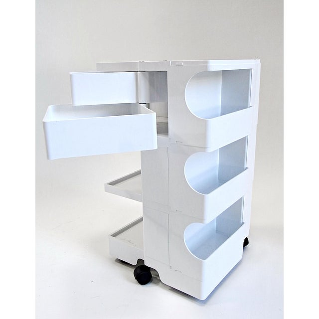 2000 - 2009 Vintage Boby Cart in White by Joe Colombo for B-Line, Italy, 2009 For Sale - Image 5 of 17