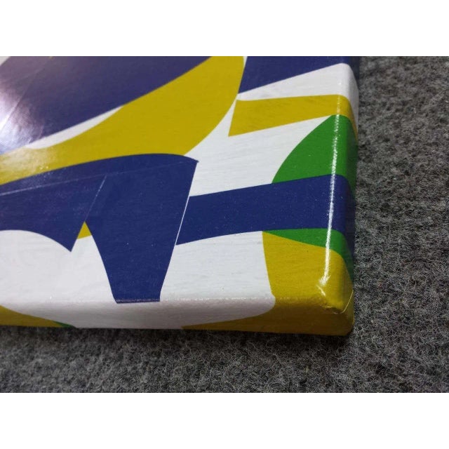 Collage on canvas, signed verso (framed) Creator : Cecil Touchon (1956, American) Creation Year : 2014 Dimensions :...