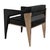 Metal "Arcadia" Chair With Stainless Steel and Bronze, Handcrafted For Sale - Image 7 of 8