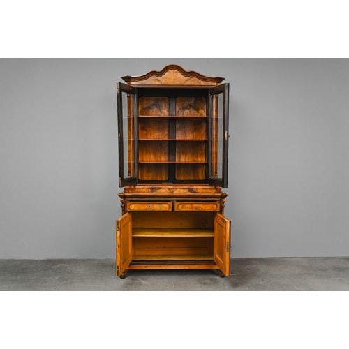Biedermeier Display Cabinet, 1850s For Sale - Image 3 of 18