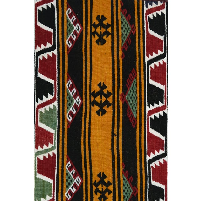 Wine Vintage Turkish Runner-2’4’x11’2" For Sale - Image 8 of 13