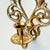 Mid 20th Century Mid-Century Art Nouveau Hollywood Regency Brass Candle Sconce For Sale - Image 5 of 10