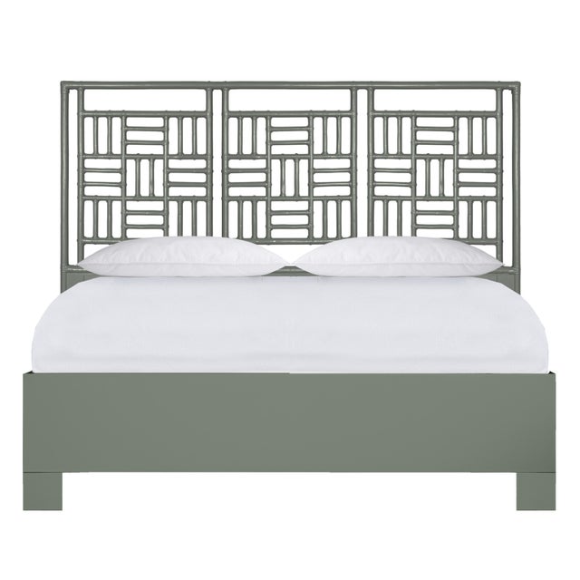 Finn Standard Bed King - Evergreen For Sale - Image 12 of 12