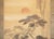 1920s "Rising Sun and Pine Tree" by Miyata Jisen, Early Showa Japanese Scroll Painting For Sale - Image 5 of 14