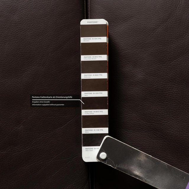 2-Seater Sofa in Black Leather from Willi Schillig For Sale - Image 4 of 8