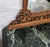 Pair of Italian Burl Walnut Nightstands With Green Marble Tops & Mirrors 1930s For Sale - Image 10 of 18