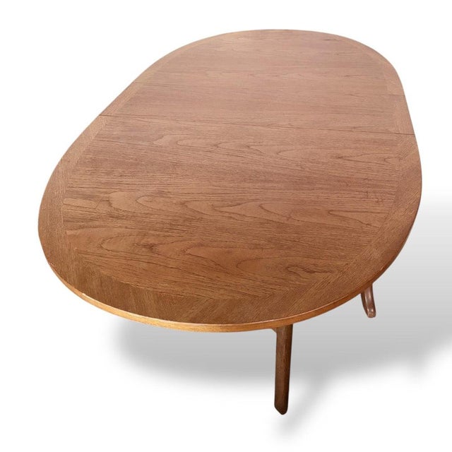 Brown Vintage Two-Tone Teak Drop Leaf Dining Table by Parker Knoll, 1960s For Sale - Image 8 of 10